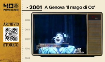 Dall'archivio storico di Primocanale, 2001: in scena il mago di Oz